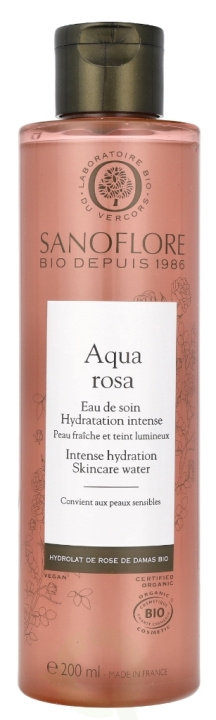 Sanoflore Aqua Rosa Botanical Liquid Care 200 ml i gruppen SKØNHED & HELSE / Hudpleje / Ansigt / Ansigtsvand & Facemist hos TP E-commerce Nordic AB (D09285)