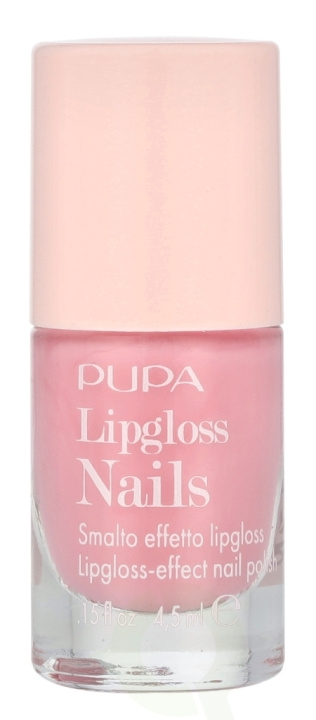 Pupa Milano Pupa Lipgloss Nail Polish 4.5 ml Candy Pink i gruppen SKØNHED & HELSE / Manicure / pedicure / Neglelak hos TP E-commerce Nordic AB (D09340)