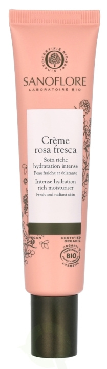 Sanoflore Rosa Fresca Intense Hydration Rich Moisturiser 40 ml i gruppen SKØNHED & HELSE / Hudpleje / Ansigt / Dagcreme hos TP E-commerce Nordic AB (D09396)