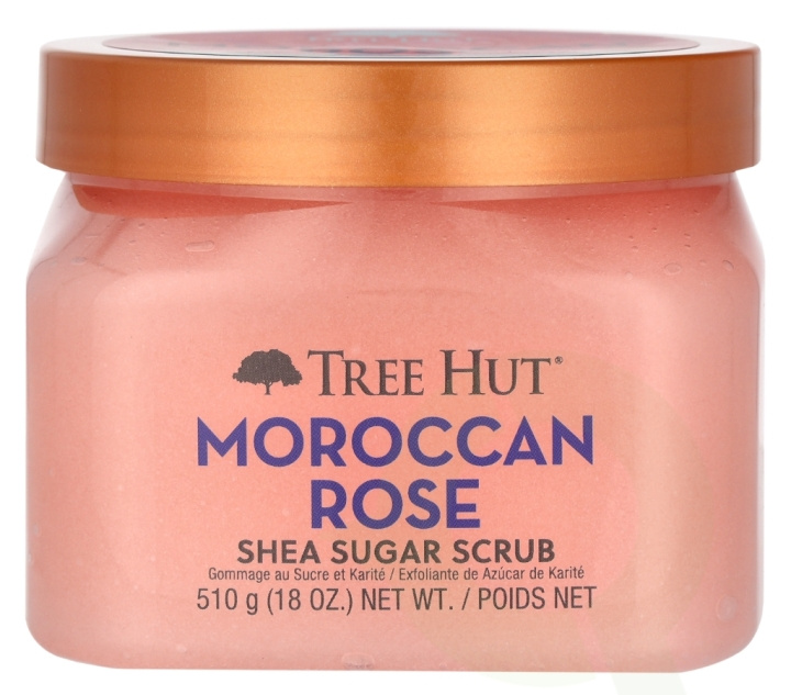 Tree Hut Shea Sugar Scrub 510 g Moroccan Rose i gruppen SKØNHED & HELSE / Hudpleje / Ansigt / Scrub / Peeling hos TP E-commerce Nordic AB (D09424)