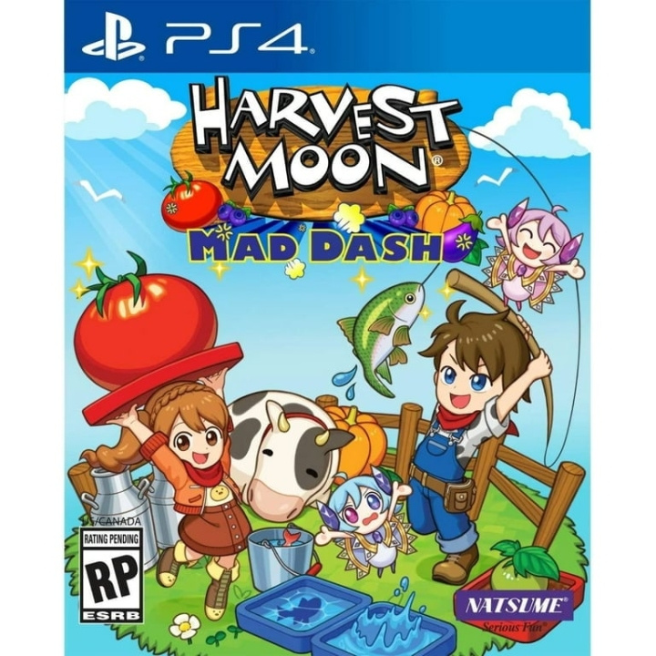 Harvest Moon: Mad Dash (Import) (PS4) i gruppen HJEMMEELEKTRONIK / Spilkonsoller og tilbehør / Sony PlayStation 4 / Spil hos TP E-commerce Nordic AB (D09663)
