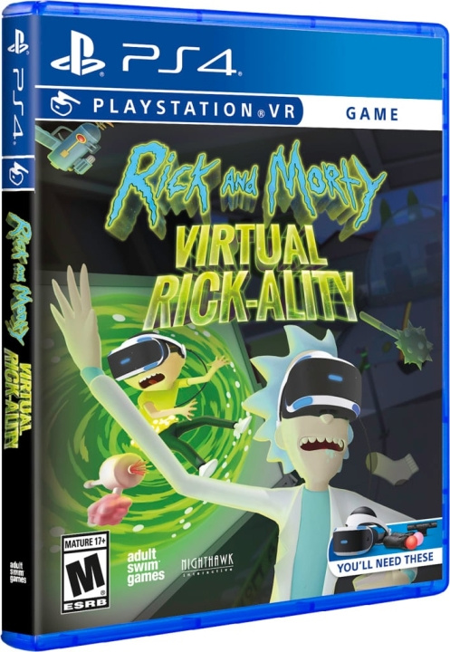 Rick and Morty Virtual Rick-Ality (PS4) i gruppen HJEMMEELEKTRONIK / Spilkonsoller og tilbehør / Sony PlayStation 4 / Spil hos TP E-commerce Nordic AB (D09854)