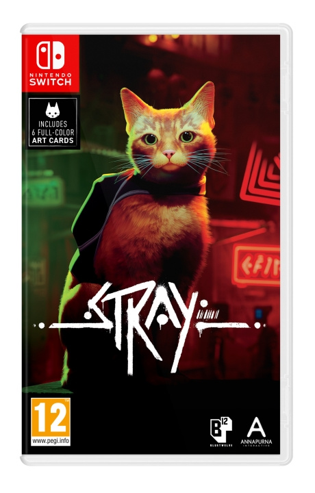 Stray (Switch) i gruppen HJEMMEELEKTRONIK / Spilkonsoller og tilbehør / Nintendo Switch / Spil hos TP E-commerce Nordic AB (D09884)