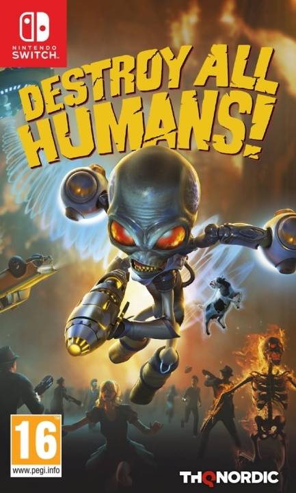 Destroy All Humans (Switch) i gruppen HJEMMEELEKTRONIK / Spilkonsoller og tilbehør / Nintendo Switch / Spil hos TP E-commerce Nordic AB (D09935)