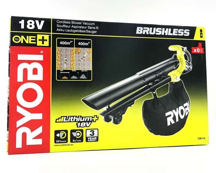 Ryobi One+ OBV18 Havesugemaskine/bladblæser Elektrisk Intet batteri i gruppen HJEM, HUS & HAVE / Have og gårdhave / Haveværktøjer hos TP E-commerce Nordic AB (D10128)