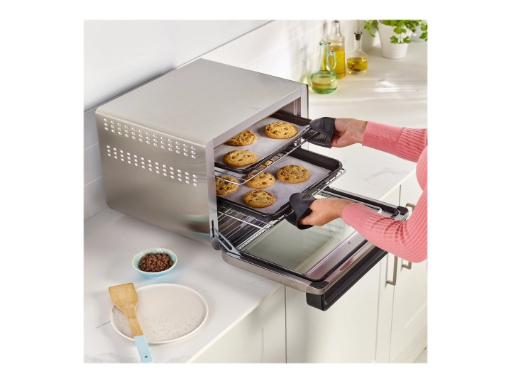 Ninja Foodi DT200EU Electric oven with grill/convection grill Silver/black i gruppen HJEM, HUS & HAVE / Husholdningsapparater / Airfryers & Friture hos TP E-commerce Nordic AB (D10134)