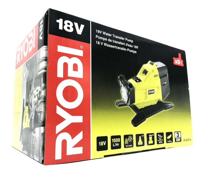 Ryobi One+ R18TP-0 - spildevandspumpe - ledningfri - intet batteri i gruppen HJEM, HUS & HAVE / Værktøj / Øvrigt elværktøj hos TP E-commerce Nordic AB (D10193)