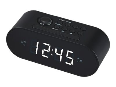 Denver CRP-717 Clock-radio Sort i gruppen HJEM, HUS & HAVE / Ure og tællere / Vækkeure hos TP E-commerce Nordic AB (D10218)