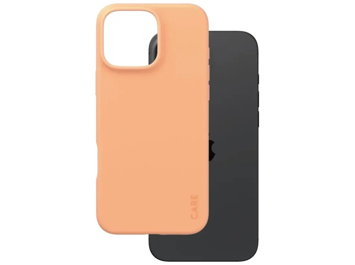 PanzerGlass CARE Fashionable Case Peachy til iPhone 16 Pro Max Fersken i gruppen SMARTPHONES & TABLETS / Mobil Beskyttelse / Apple / iPhone 16 hos TP E-commerce Nordic AB (D10265)