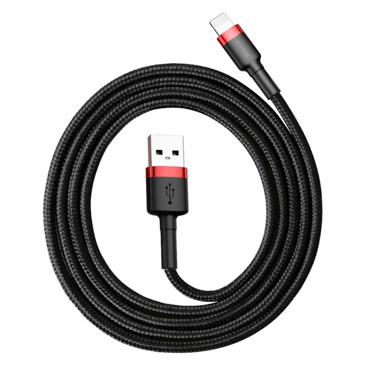 Baseus Cafule Lightning cable 1m i gruppen SMARTPHONES & TABLETS / Opladere og kabler / Kabler / Kabler Lightning hos TP E-commerce Nordic AB (D10319)