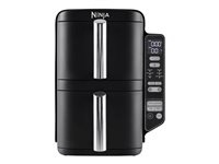 Ninja DoubleStack SL300EU Airfryer 2.47kW Sort i gruppen HJEM, HUS & HAVE / Husholdningsapparater / Airfryers & Friture hos TP E-commerce Nordic AB (D10328)
