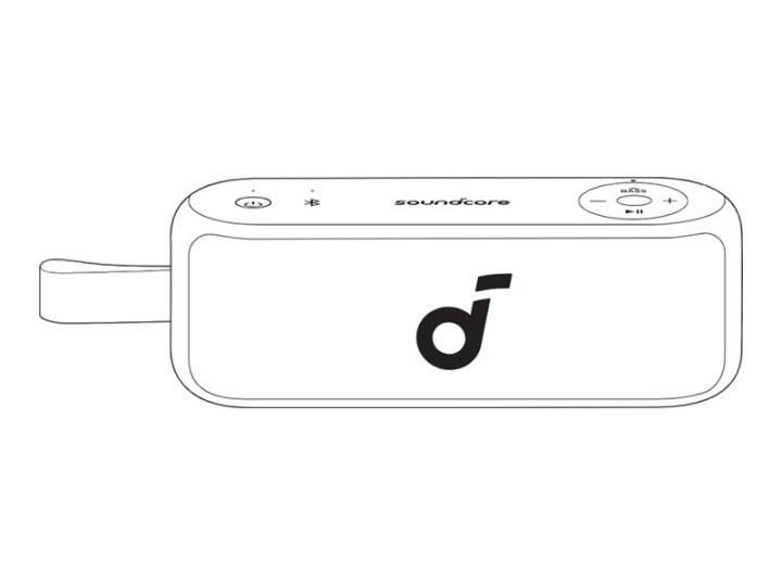 Anker Soundcore Select 3 Højttaler Sort i gruppen HJEMMEELEKTRONIK / Lyd & billede / Højttalere & tilbehør / Bluetooth-højttalere / Bærbare højttalere hos TP E-commerce Nordic AB (D10445)
