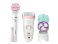 Braun Hvid/blød pink Epilator 9/985 BS i gruppen SKØNHED & HELSE / Hår og styling / Hårfjerning / Epilatorer hos TP E-commerce Nordic AB (D10521)