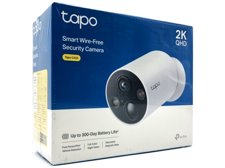 TP-Link Tapo C425 V1.6 Netværksovervågningskamera Udendørs Indendørs 2560 x 1440 i gruppen HJEM, HUS & HAVE / Alarm, Sikkerhed & Overvågning / Overvågningskameraer / Digital (netværk) / Indendørs kameraer hos TP E-commerce Nordic AB (D10522)