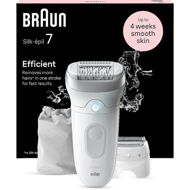Braun Silk-epil 7 SE7-041 Hårfjernelses-system Grå i gruppen SKØNHED & HELSE / Hår og styling / Hårfjerning / Epilatorer hos TP E-commerce Nordic AB (D10547)