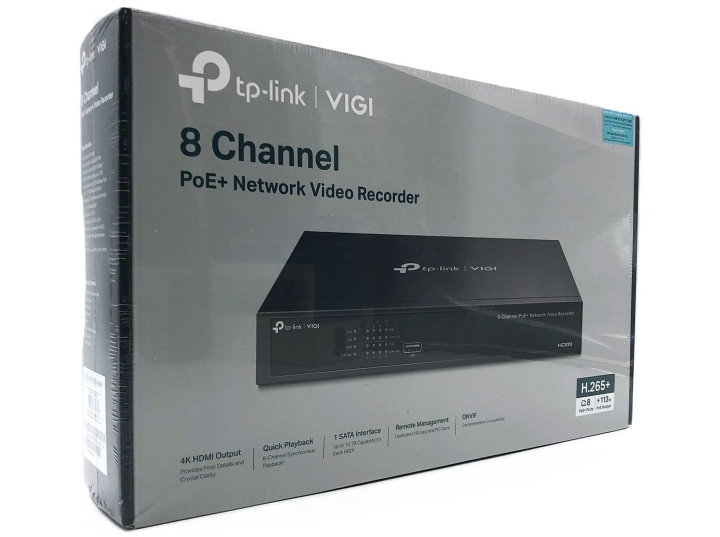 TP-Link VIGI NVR1008H-8MP V1 Standalone NVR i gruppen COMPUTERTILBEHØR / Netværk / Routere hos TP E-commerce Nordic AB (D10563)