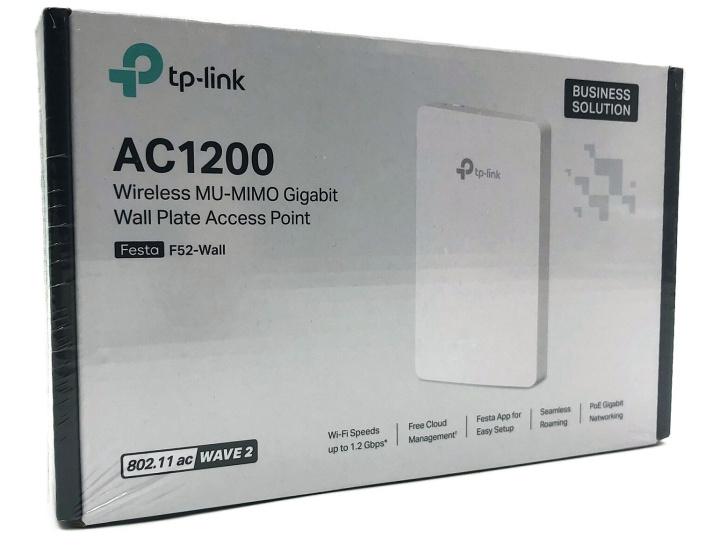 TP-Link Festa F52-Wall Trådløs forbindelse Hvid i gruppen COMPUTERTILBEHØR / Netværk / WiFi forlængere hos TP E-commerce Nordic AB (D10587)