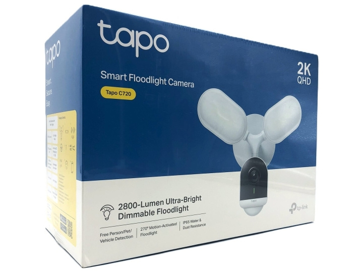 TP-Link Tapo C720 V1.6 Netværksovervågningskamera 2560 x 1440 i gruppen HJEM, HUS & HAVE / Alarm, Sikkerhed & Overvågning / Overvågningskameraer / Digital (netværk) / Indendørs kameraer hos TP E-commerce Nordic AB (D10595)
