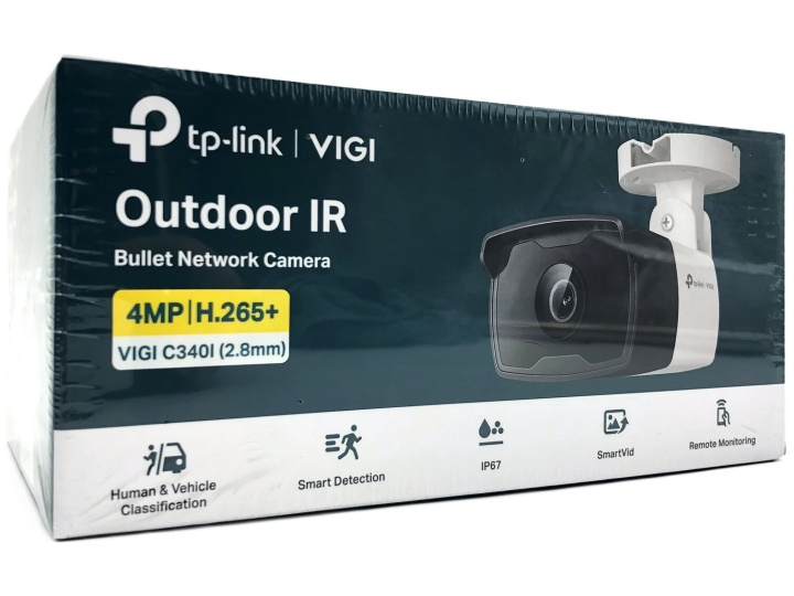 TP-Link VIGI C340I V1 Netværksovervågningskamera Udendørs 2560 x 1440 i gruppen HJEM, HUS & HAVE / Alarm, Sikkerhed & Overvågning / Overvågningskameraer / Digital (netværk) / Udendørs kameraer hos TP E-commerce Nordic AB (D10614)