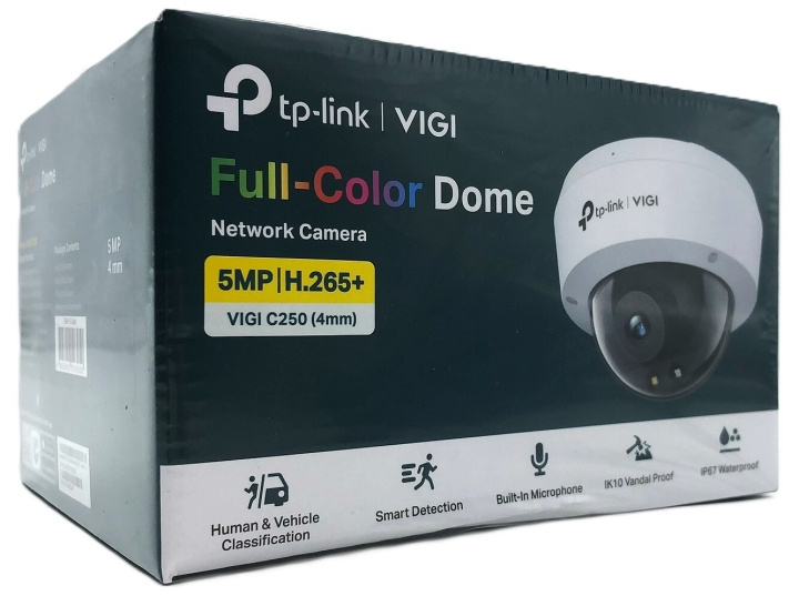 TP-Link VIGI C250 V1 Netværksovervågningskamera 2880 x 1620 i gruppen HJEM, HUS & HAVE / Alarm, Sikkerhed & Overvågning / Overvågningskameraer / Digital (netværk) / Indendørs kameraer hos TP E-commerce Nordic AB (D10639)