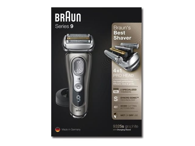 Braun Series 9 9325s Shaver i gruppen SKØNHED & HELSE / Hår og styling / Barbering og trimning / Barbermaskiner hos TP E-commerce Nordic AB (D10652)