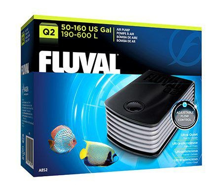 Fluval Luftpumpe Q2 - (126.0026) i gruppen HJEM, HUS & HAVE / Tilbehør til dyr / Akvarium tilbehør hos TP E-commerce Nordic AB (D10825)