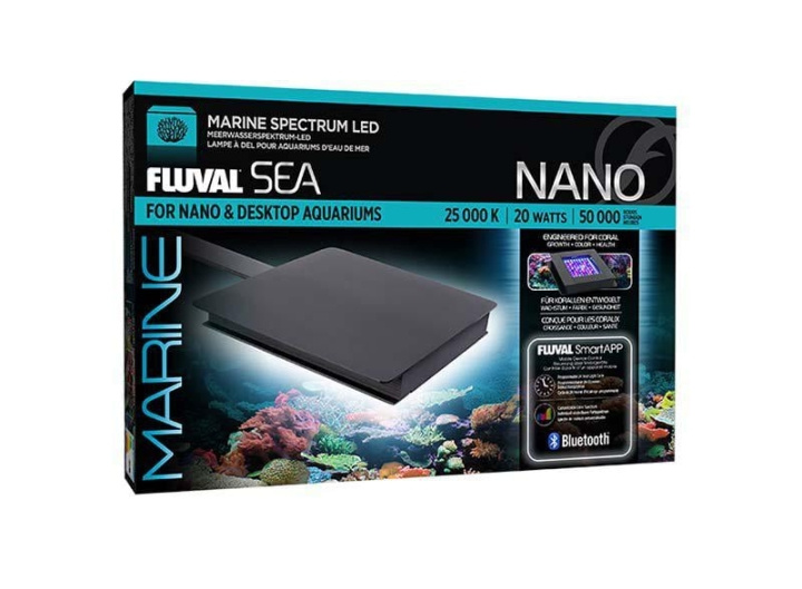 Fluval Nano Marine Led 20W 12.7X12.7Cm - (120.8386) i gruppen HJEM, HUS & HAVE / Tilbehør til dyr / Akvarium tilbehør hos TP E-commerce Nordic AB (D10904)