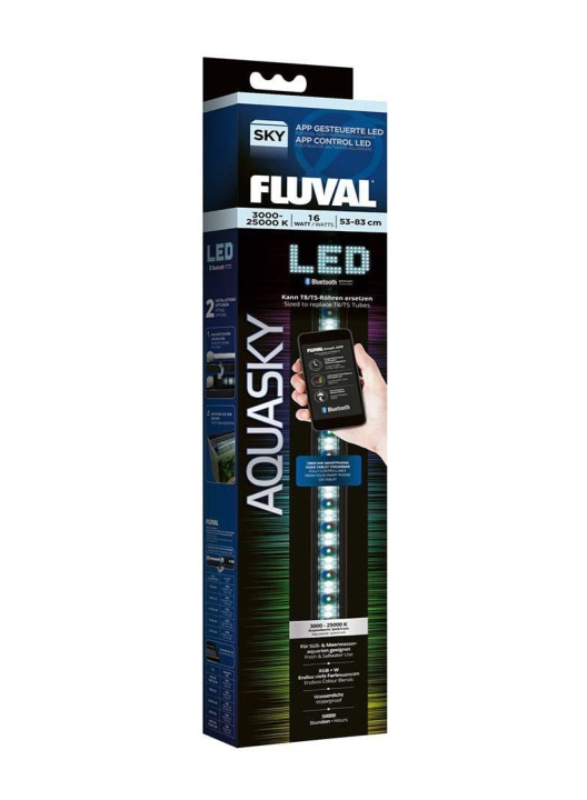 Fluval Aquasky Led 16W 53-83Cm - (120.8302) i gruppen HJEM, HUS & HAVE / Tilbehør til dyr / Akvarium tilbehør hos TP E-commerce Nordic AB (D10918)