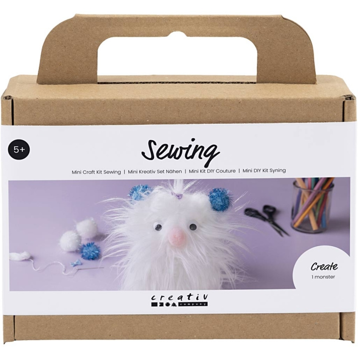 Creative Toys DIY-sæt - Mini Craft Kit - Syning - Monstre (977678) i gruppen LEGETØJ, BØRN & BABY / Legetøj / Hobbyartikler hos TP E-commerce Nordic AB (D10922)