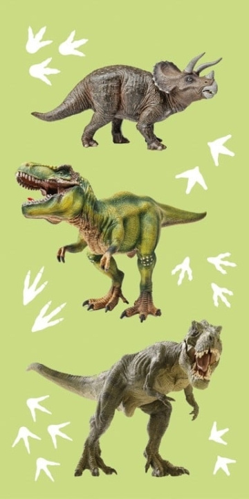 BrandMac Håndklæde - 70 x 140 cm - Dino (110041) i gruppen LEGETØJ, BØRN & BABY / Børnetekstiler / Bad tilbehør hos TP E-commerce Nordic AB (D10943)
