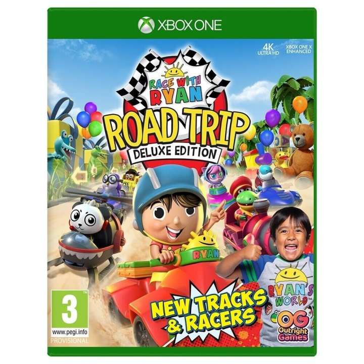 Race with Ryan: Road Trip (Deluxe Edition) (XONE) i gruppen HJEMMEELEKTRONIK / Spilkonsoller og tilbehør / Xbox One / Spil hos TP E-commerce Nordic AB (D10953)