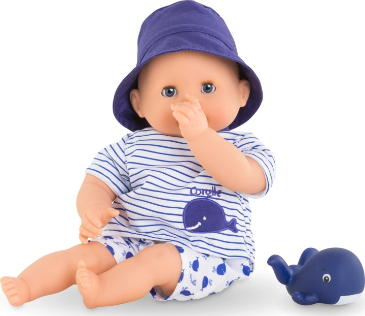 Corolle MPP Bath Babydoll 30 cm - Marin (9000100670) i gruppen LEGETØJ, BØRN & BABY / Legetøj / Docks og tilbehør hos TP E-commerce Nordic AB (D11025)