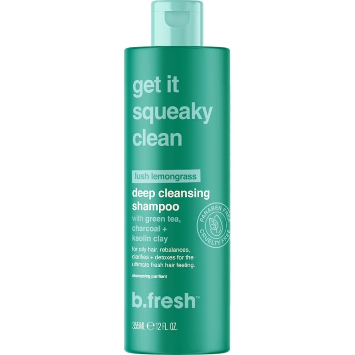b.fresh Get It Squeaky Clean dybderensende shampoo 355 ml i gruppen SKØNHED & HELSE / Hår og styling / Hårpleje / Shampoo hos TP E-commerce Nordic AB (D11056)