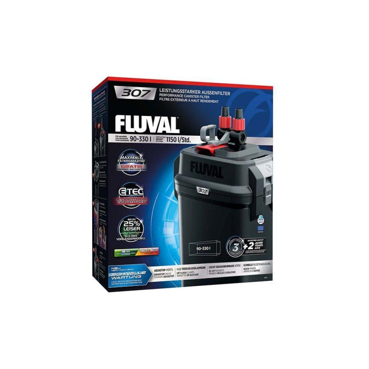 Fluval Beholderfilter 307 1150 L/H - (126.4307) i gruppen HJEM, HUS & HAVE / Tilbehør til dyr / Akvarium tilbehør hos TP E-commerce Nordic AB (D11088)