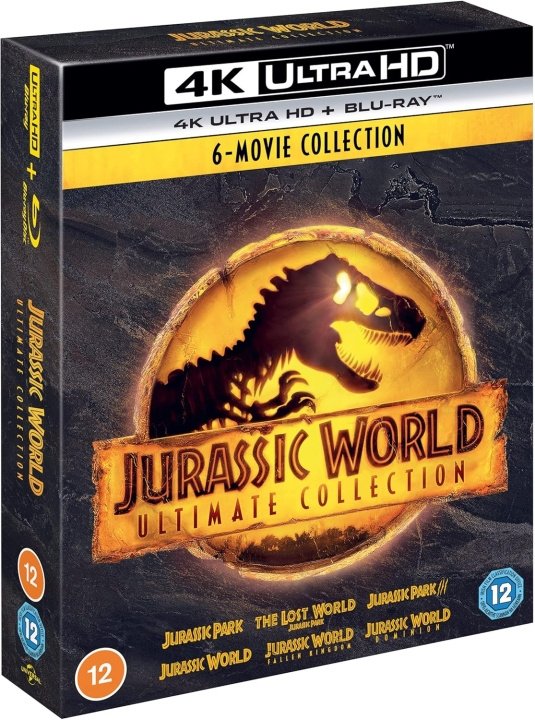 Jurassic World Ultimate Collection (6 Films) 4K Ultra HD + Blu-Ray i gruppen HJEMMEELEKTRONIK / Lyd & billede / Tv og tilbehør / Film / Blu-ray hos TP E-commerce Nordic AB (D11113)
