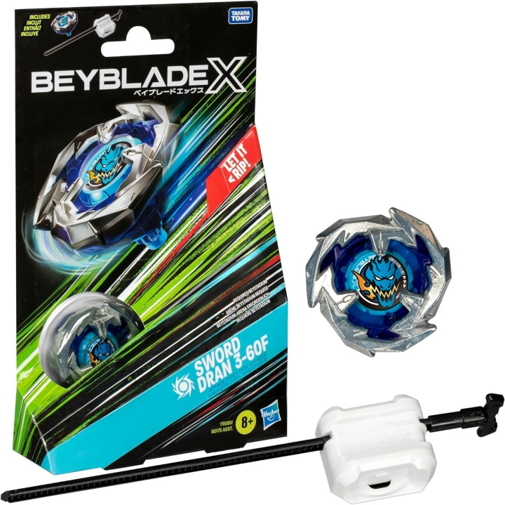 Beyblade X Starter Pack Top - Blå (G0175) i gruppen LEGETØJ, BØRN & BABY / Legetøj / Legetøj hos TP E-commerce Nordic AB (D11124)
