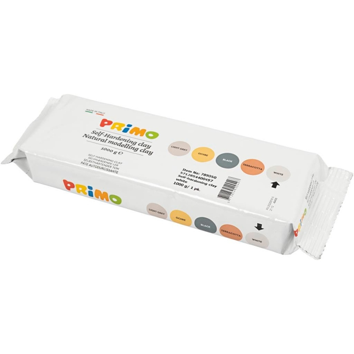 Creative Toys Selvhærdende ler - hvid 1000 g. (789050) i gruppen LEGETØJ, BØRN & BABY / Legetøj / Lege ler, lege sand og tilbehør hos TP E-commerce Nordic AB (D11188)