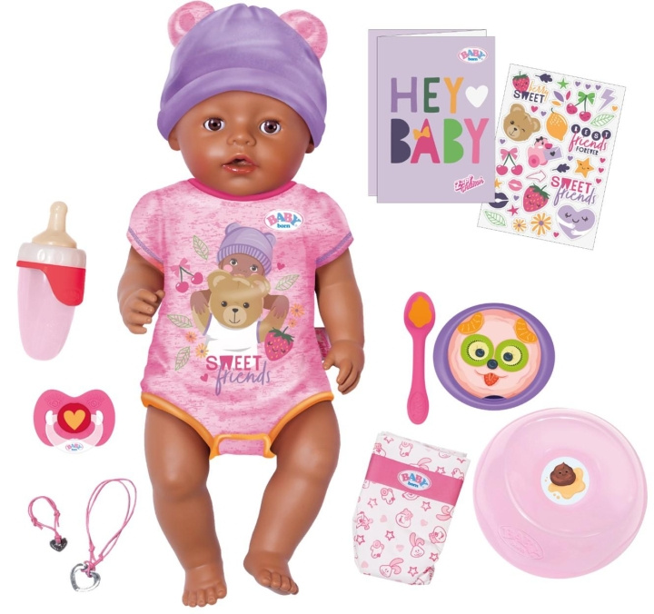 BABY Born Eva 43 cm (834886) i gruppen LEGETØJ, BØRN & BABY / Legetøj / Docks og tilbehør hos TP E-commerce Nordic AB (D11244)