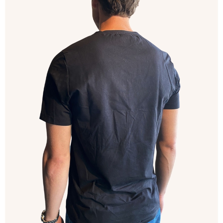SWEDISH POSTURE T-shirt Herre Alignment Bomuld Sort M i gruppen SPORT, FRITID & HOBBY / Accessories / T-shirts hos TP E-commerce Nordic AB (D11356)