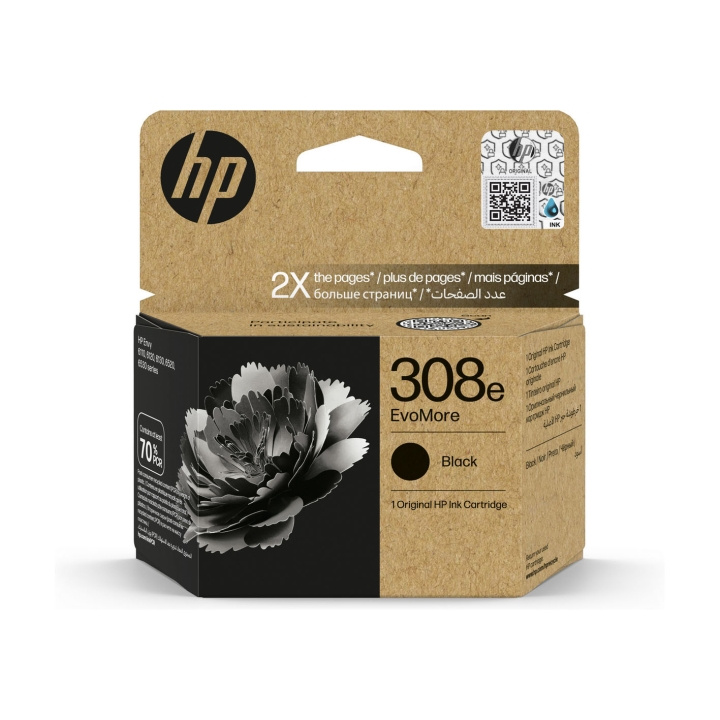 HP Blæk 7FP22UE 308e Sort i gruppen COMPUTERTILBEHØR / Printere og tilbehør / Blæk og toner / Blækpatroner / HP hos TP E-commerce Nordic AB (D11413)