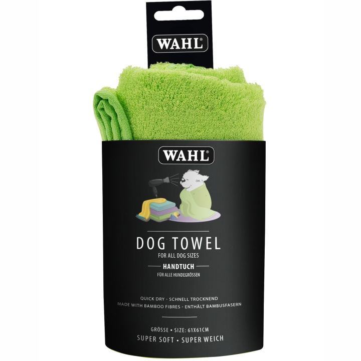 Wahl Torkhandduk, Bambufibrer och bomull i gruppen HJEM, HUS & HAVE / Tilbehør til dyr / Hund hos TP E-commerce Nordic AB (D11480)