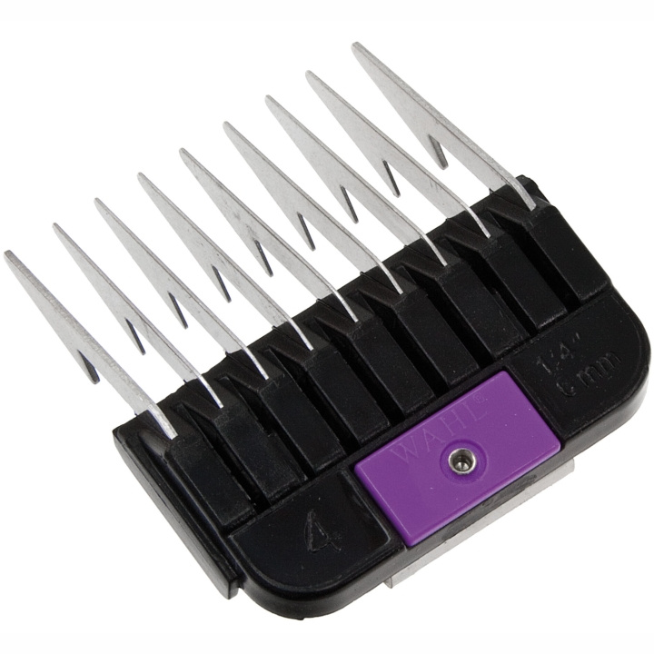 Wahl Distanskam Stainless steel snap-on 6mm i gruppen SKØNHED & HELSE / Hår og styling / Barbering og trimning / Hårtrimmere hos TP E-commerce Nordic AB (D11485)