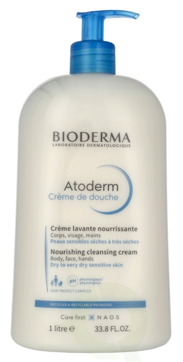Bioderma Atoderm Nourishing Cleansing Cream 1000 ml i gruppen SKØNHED & HELSE / Hudpleje / Ansigt / Rengøring hos TP E-commerce Nordic AB (D11743)