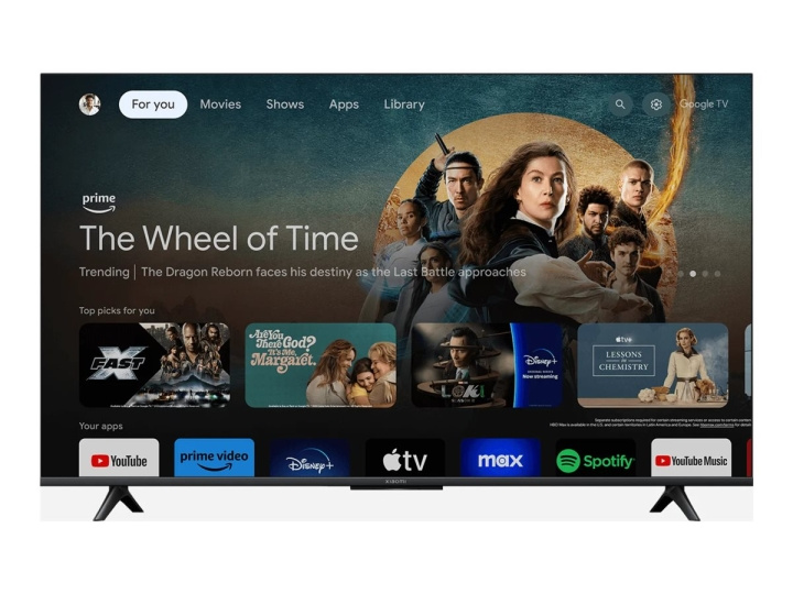 Xiaomi A 2025 43 4K UHD (2160p) Sort i gruppen HJEMMEELEKTRONIK / Lyd & billede / Tv og tilbehør / TV hos TP E-commerce Nordic AB (D11923)