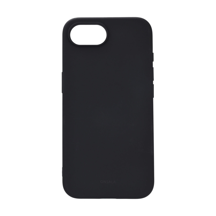 Onsala Back Sil Touch Recycled MagSerie iPhone 16e Black i gruppen SMARTPHONES & TABLETS / Mobil Beskyttelse / Apple / iPhone 16 hos TP E-commerce Nordic AB (D12011)