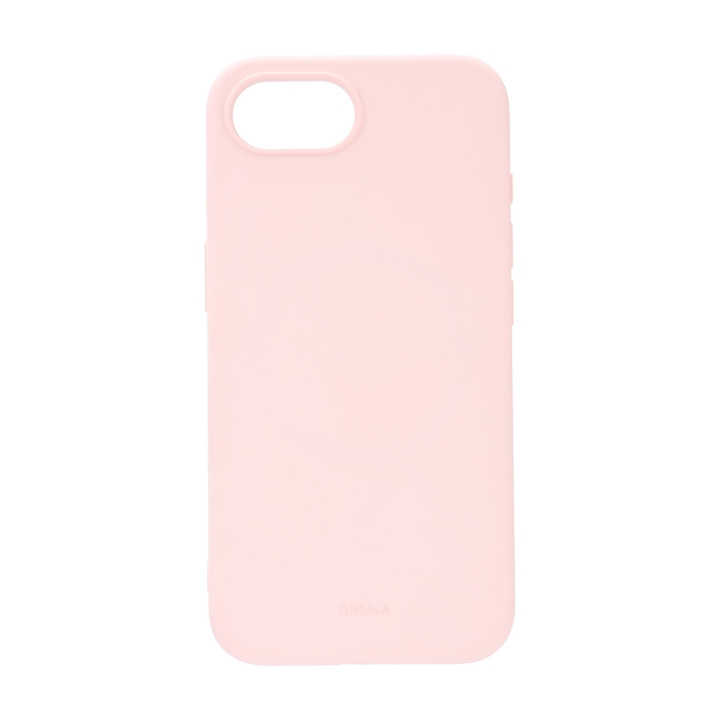 Onsala Mobilcover iPhone 16e Sil Touch MagSerie Chalk Pink i gruppen SMARTPHONES & TABLETS / Mobil Beskyttelse / Apple / iPhone 16 hos TP E-commerce Nordic AB (D12014)
