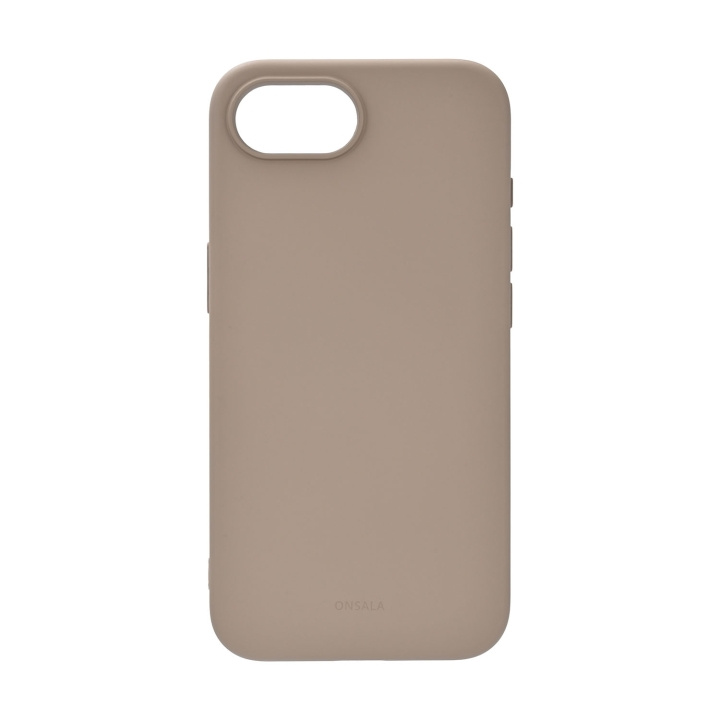 Onsala Back Sil Touch Recycled MagSerie iPhone 16e Summer Sand i gruppen SMARTPHONES & TABLETS / Mobil Beskyttelse / Apple / iPhone 16 hos TP E-commerce Nordic AB (D12016)