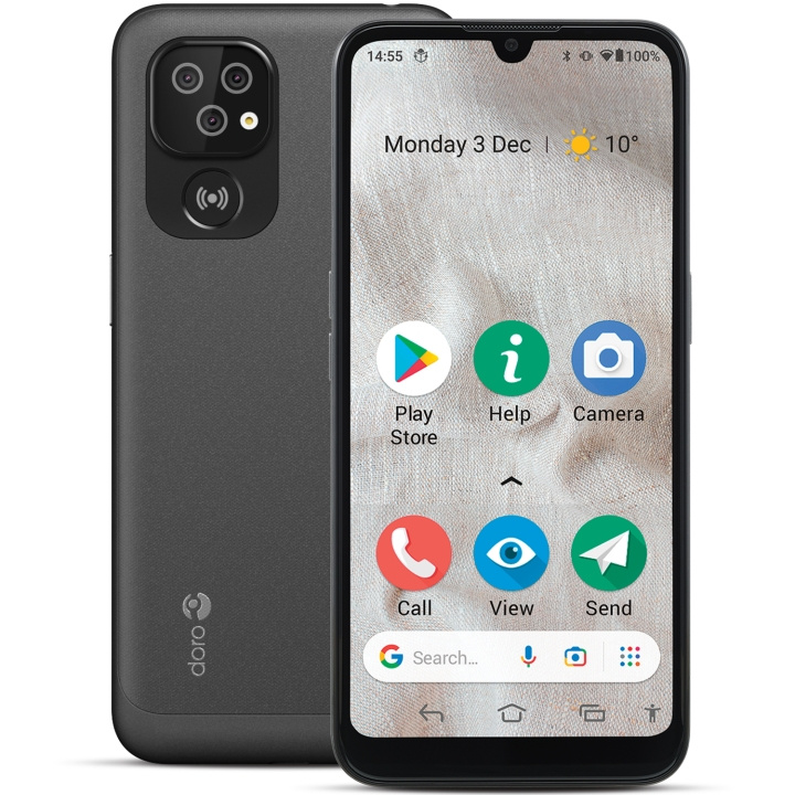 Doro 8110 4G Smartphone Grafitgrå i gruppen SMARTPHONES & TABLETS / Mobiltelefoner & smartphones hos TP E-commerce Nordic AB (D12054)