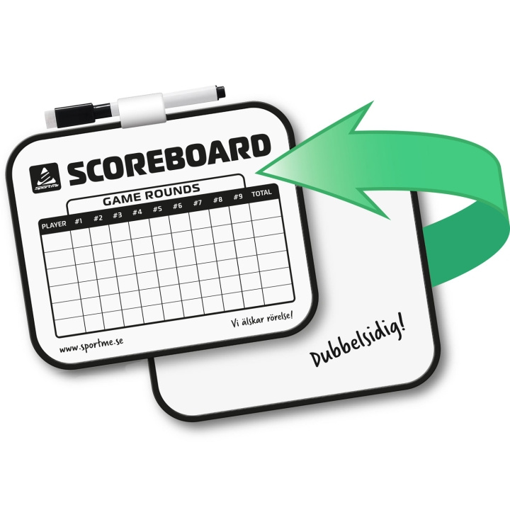 SportMe Whiteboard Med Penna i gruppen LEGETØJ, BØRN & BABY / Udeleg & Sport / Sport og spil hos TP E-commerce Nordic AB (D12072)