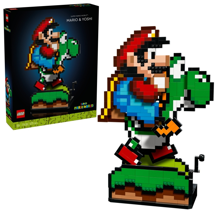 LEGO Super Mario - Super Mario World™: Mario & Yoshi (71438) i gruppen LEGETØJ, BØRN & BABY / Legetøj / Bygge legesager / Lego hos TP E-commerce Nordic AB (D12157)